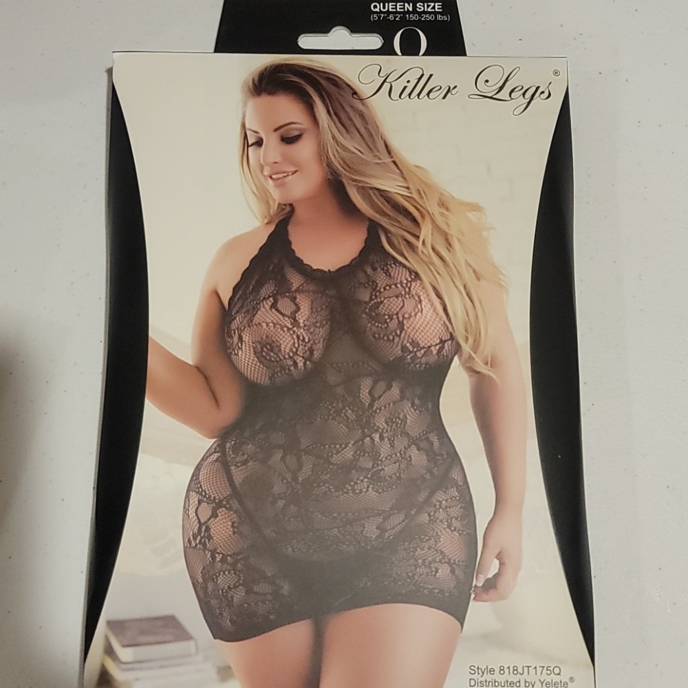 Queen killer legs body stocking